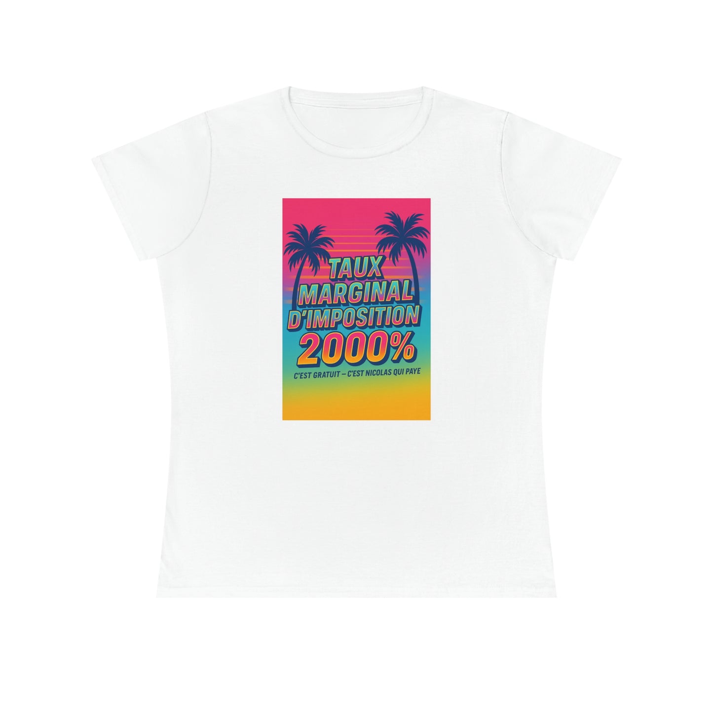 Camiseta de tasa marginal – Nicolas Finance le Soleil
