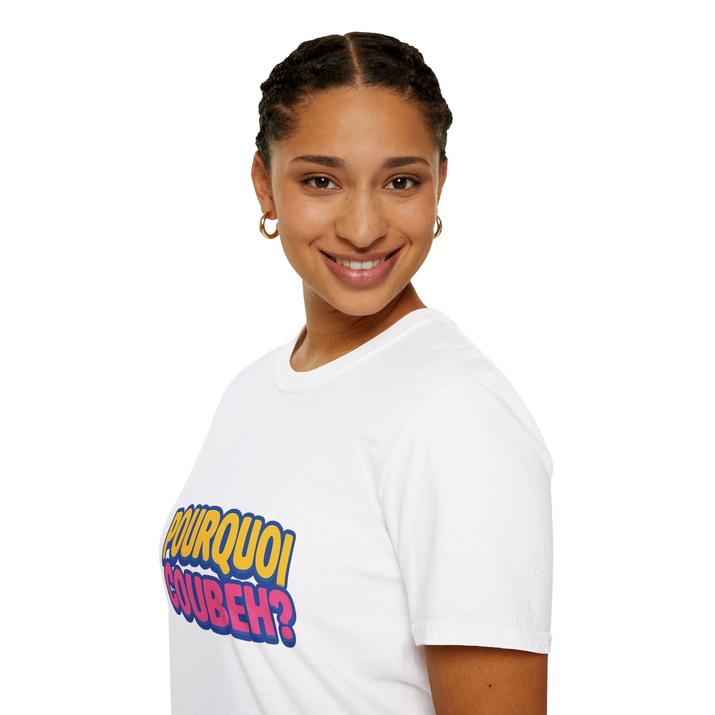 T-Shirt POURQUOI COUBEH – Édition Anthropologie Dépressive"