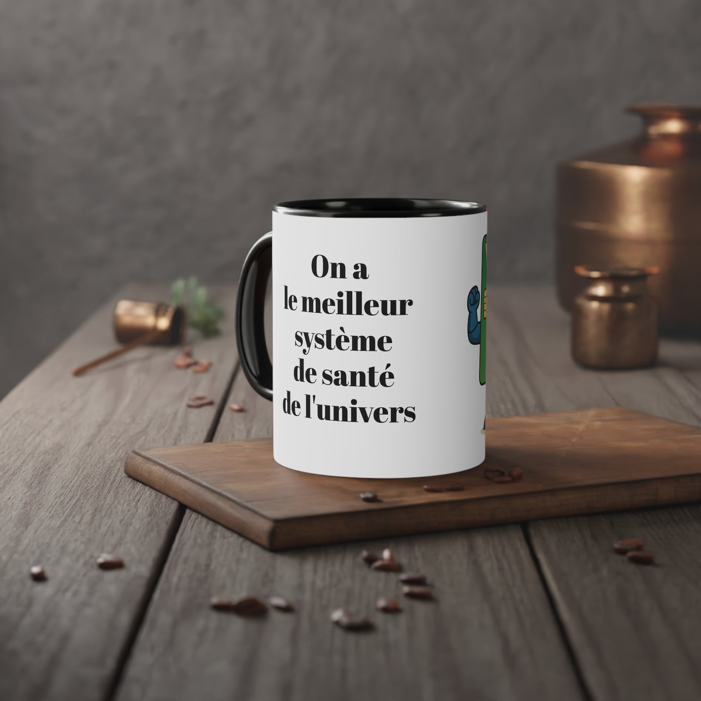 Mug Système de Santé Galactique – Non remboursé par la sécu