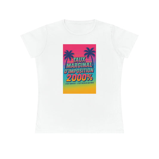 Camiseta de tasa marginal – Nicolas Finance le Soleil